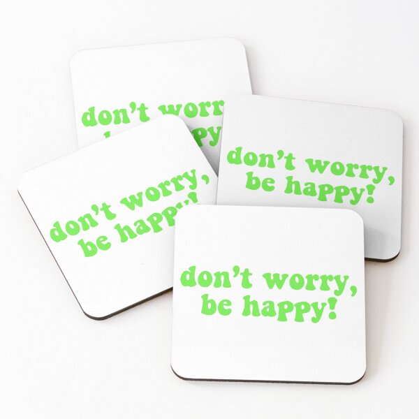 Item preview, Green "Don't Worry Be Happy!" designed and sold by Maggie S.