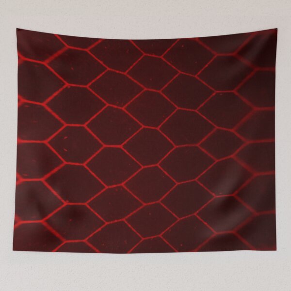 Item preview, Red Hexagons designed and sold by AlwaysHollyJo.