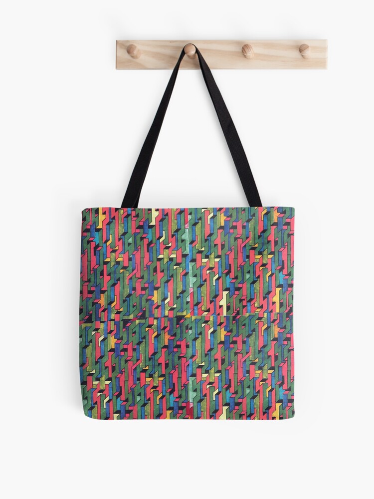 Thumbnail 1 of 2, Tote Bag, TESSELATION #6 designed and sold by DAVIDLIBERTY.