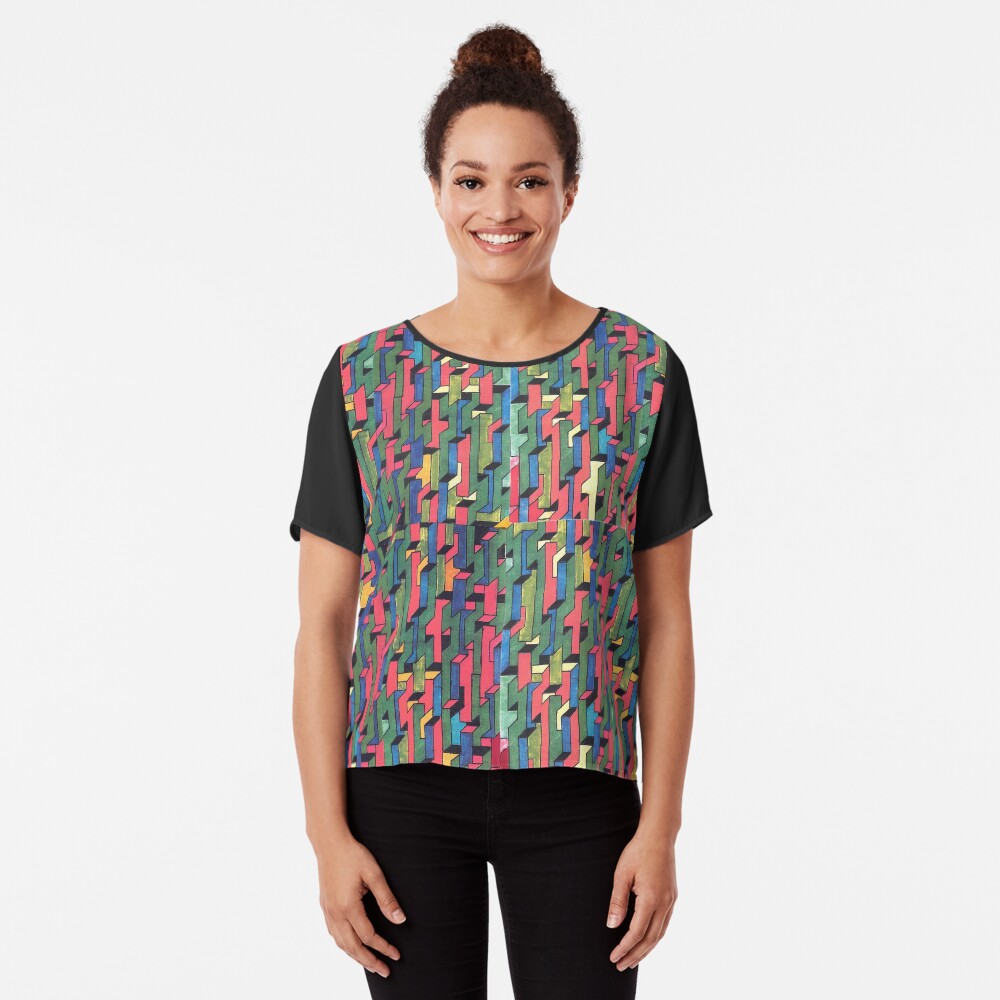 Item preview, Chiffon Top designed and sold by DAVIDLIBERTY.