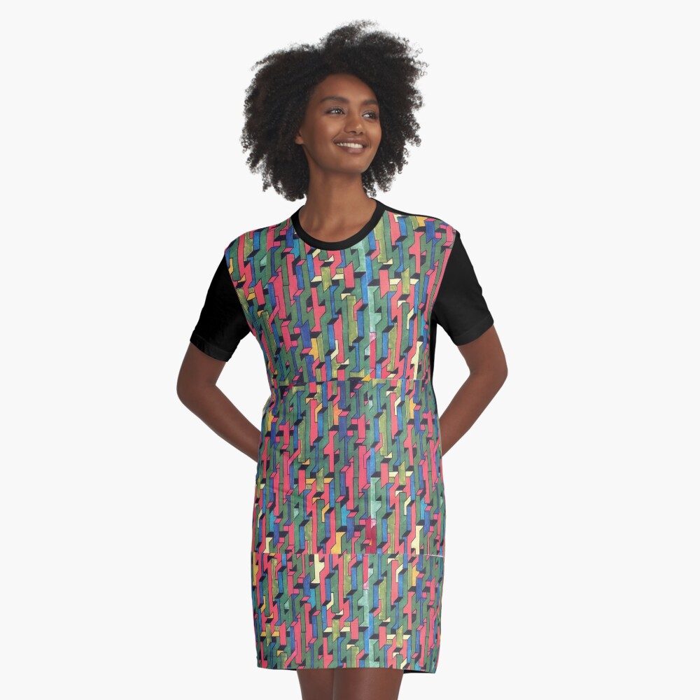 Item preview, Graphic T-Shirt Dress designed and sold by DAVIDLIBERTY.
