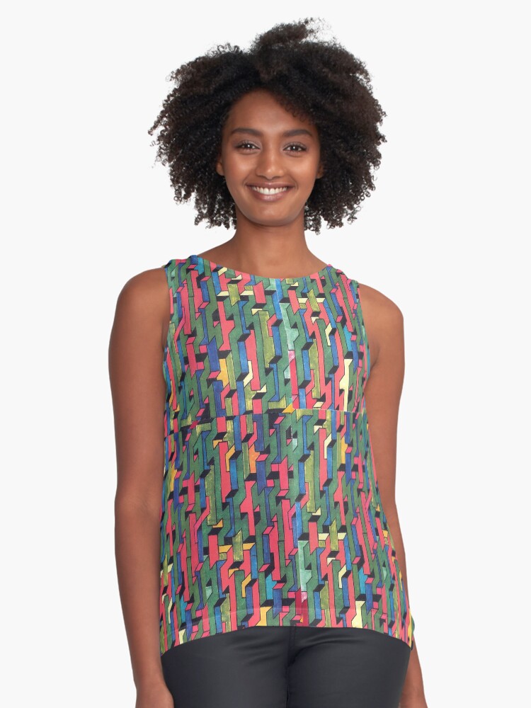 Item preview, Sleeveless Top designed and sold by DAVIDLIBERTY.