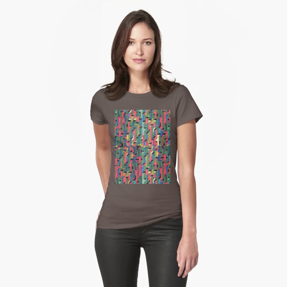 Item preview, Fitted T-Shirt designed and sold by DAVIDLIBERTY.