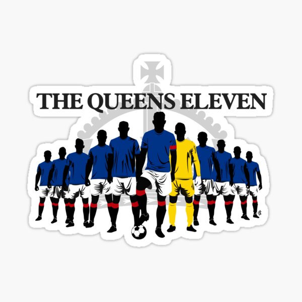 The Queens Eleven Sticker