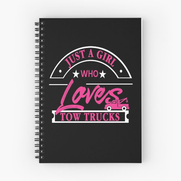 Item preview, Just a Girl who loves Tow Trucks designed and sold by NeXore.