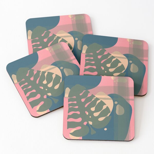 Item preview, Tropical Monstera Collage Art designed and sold by elemenope RAY.