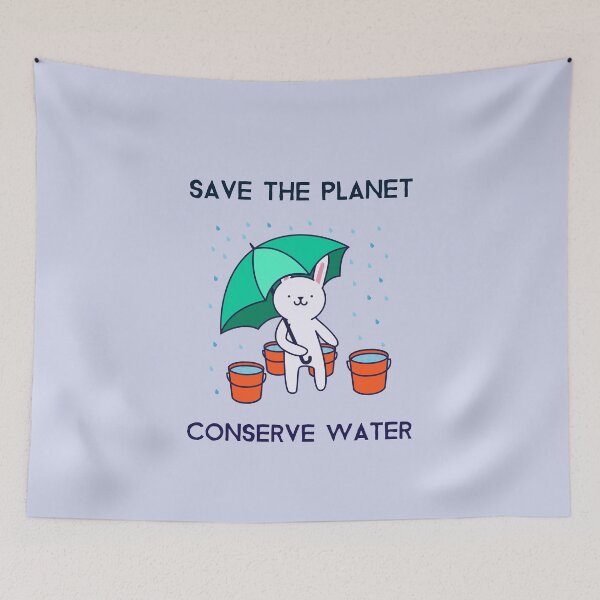 Item preview, Save the planet - conserve water designed and sold by Sugar-Magnolia.