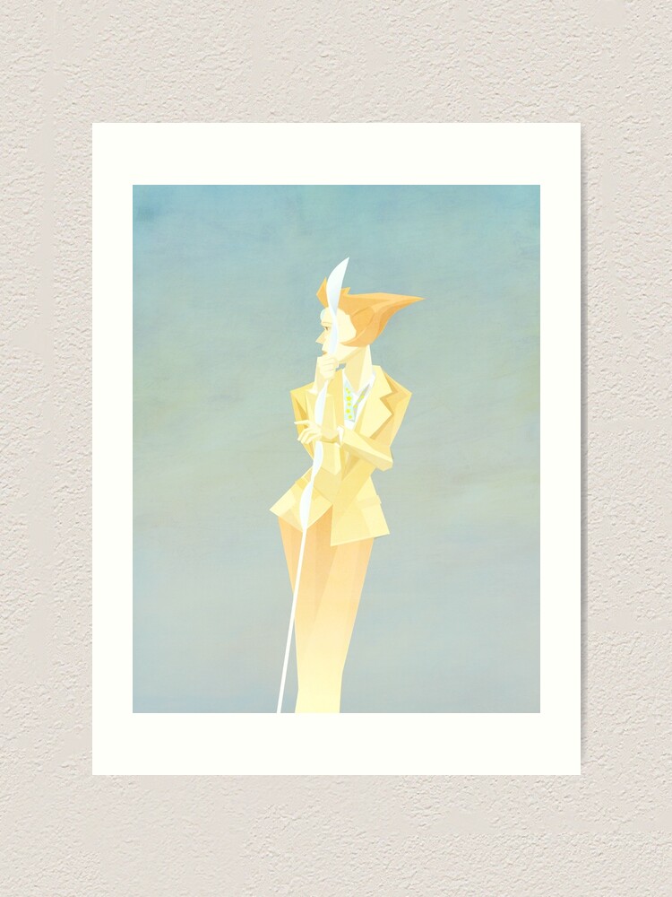 Thumbnail 2 of 3, Art Print, The Thin Pearl Duke | designed and sold by modHero.