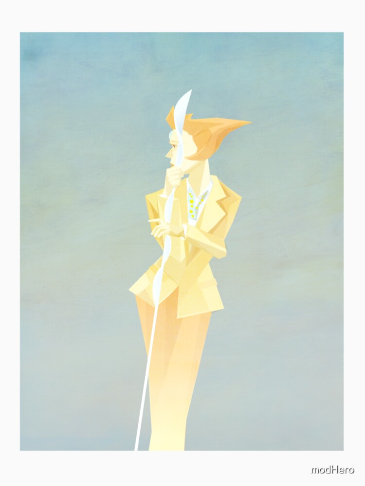 Thumbnail 6 of 6, Premium T-Shirt, The Thin Pearl Duke | designed and sold by modHero.