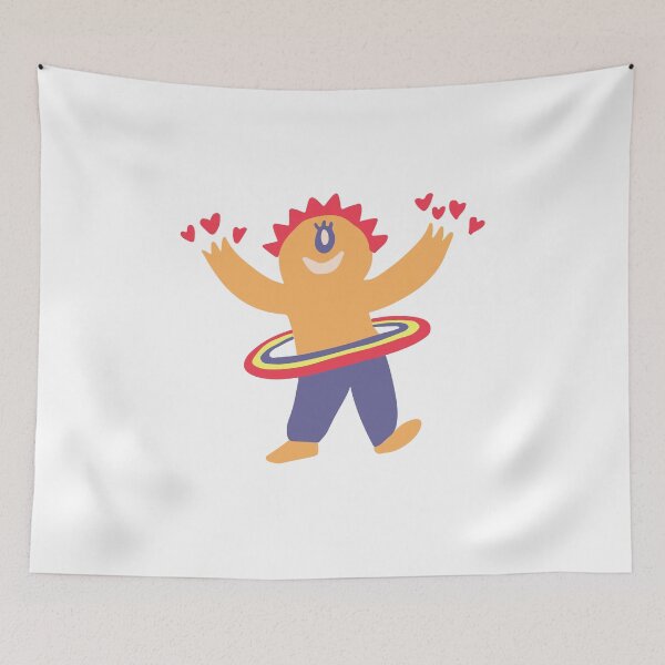 Item preview, Miss Pride of Rainbow & Hearts Monster designed and sold by wildflowerperks.