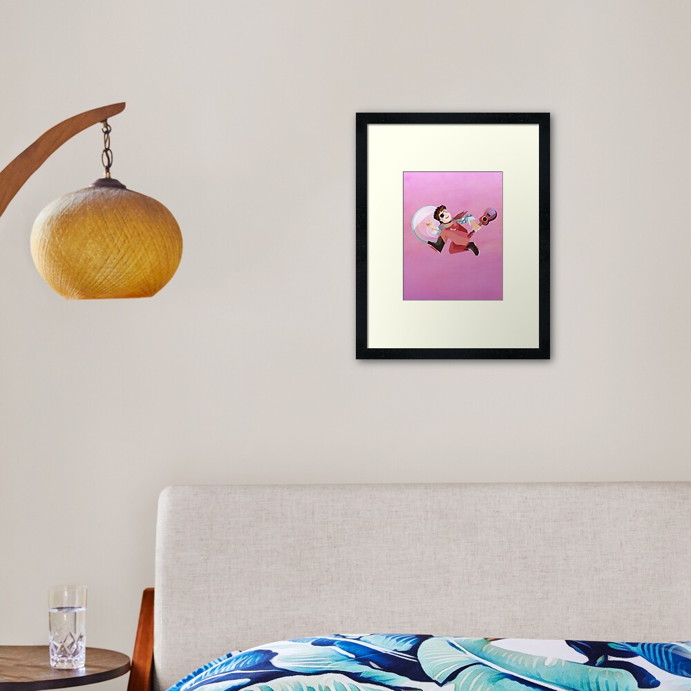 Item preview, Framed Art Print designed and sold by modHero.