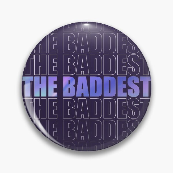 Item preview, The Baddest (typography design cool) designed and sold by frikybomb.