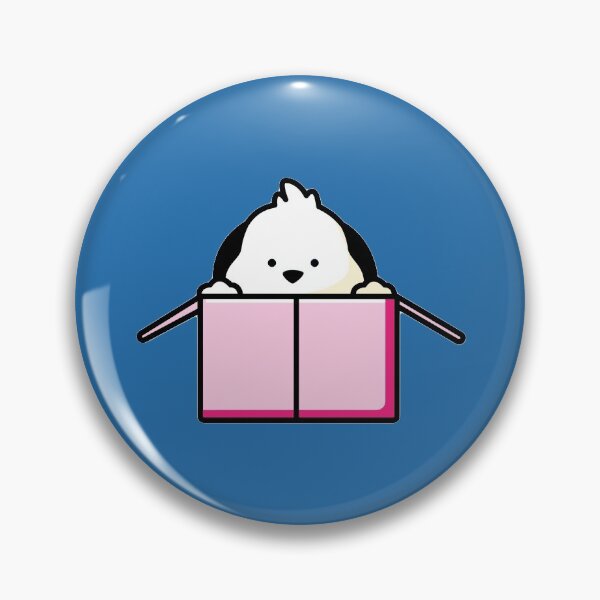 Item preview, Sweet Little Sheepdog in a Pink Box designed and sold by Right Meow  Designs.