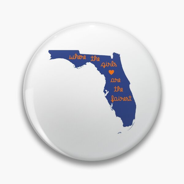 Item preview, Where The Girls Are The Fairest Gator State of Florida designed and sold by VagabondTees.