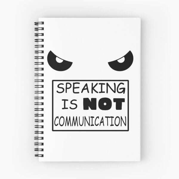 Item preview, Speaking is NOT communication designed and sold by KprojectsKurt.