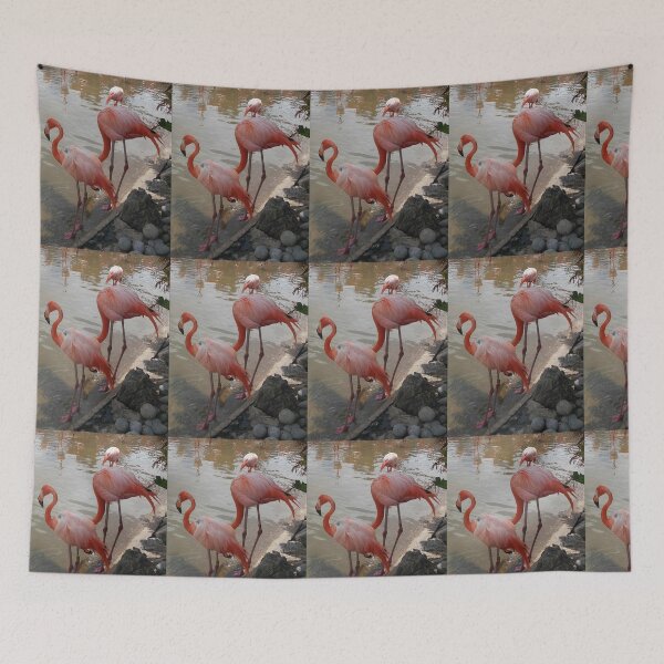 Item preview, Flamingos Just Relaxing #redbubble designed and sold by HnLStore.