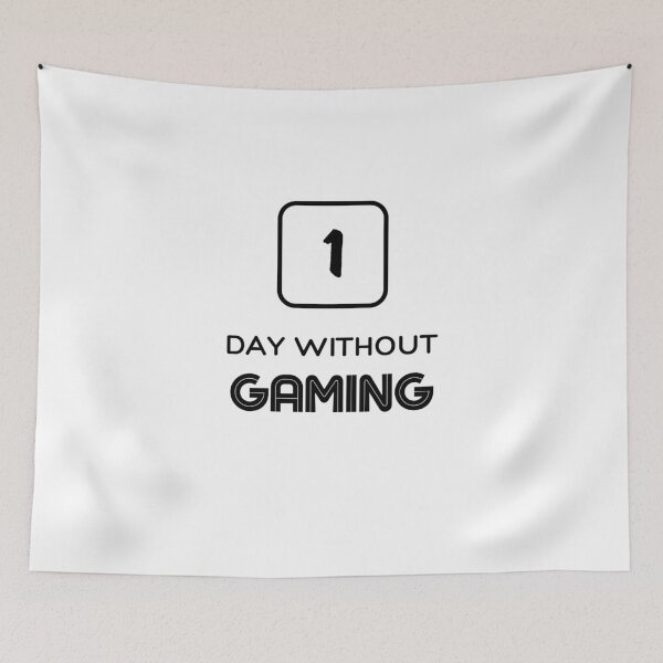 Item preview, 1 Day Without Gaming designed and sold by Ogrelink.