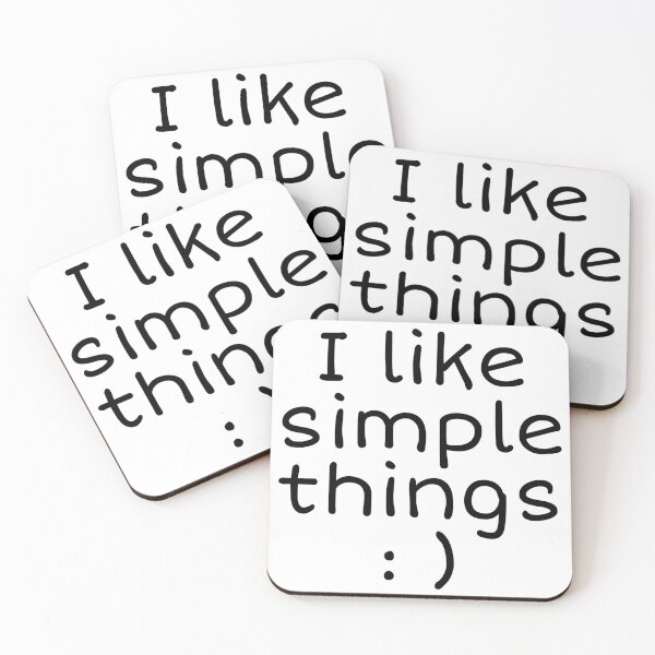 Item preview, I like simple things : ) designed and sold by Gordon Nelson.