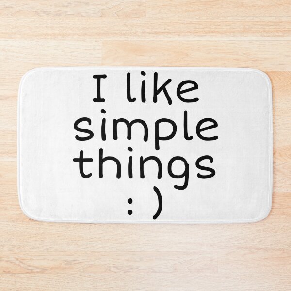 Item preview, I like simple things : ) designed and sold by Gordon Nelson.
