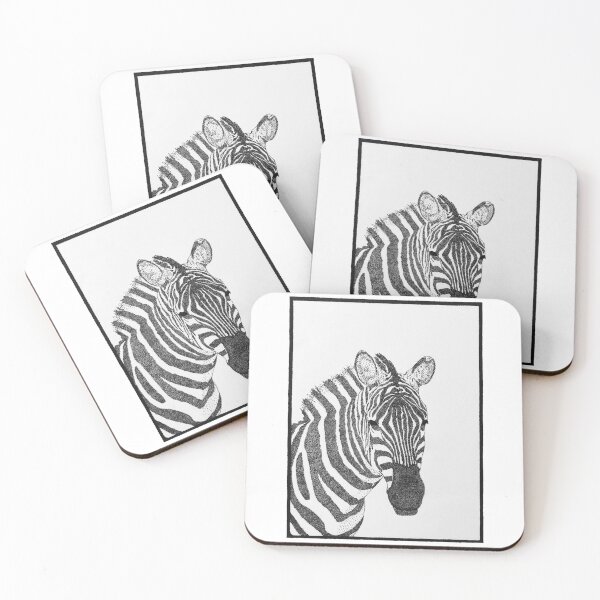 Item preview, Stippling Zebra designed and sold by AngusHillsArt.