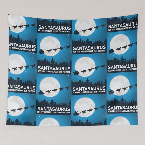 Item preview, Santasaurus | Dinosaurs Pull My Sleigh Tonight Deliver Presents designed and sold by GravitiTees.