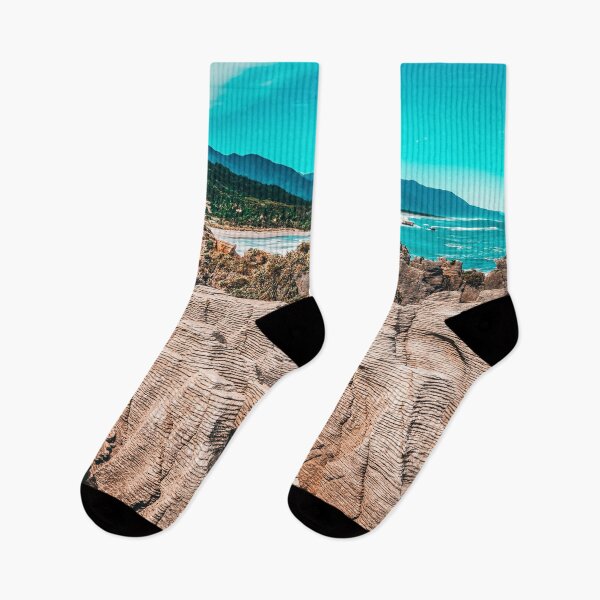 Item preview, Blue Ocean Rocks Beach designed and sold by Turkdesigner.