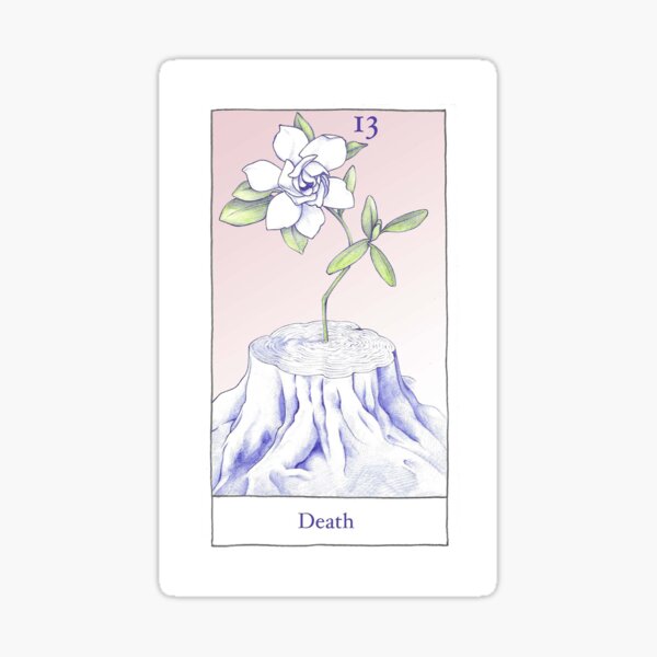Item preview, The Death Card from the BirdQueen Tarot designed and sold by Birdqueen.
