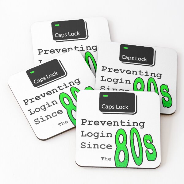 Item preview, Preventing Login since the 80s designed and sold by Moedesigns.