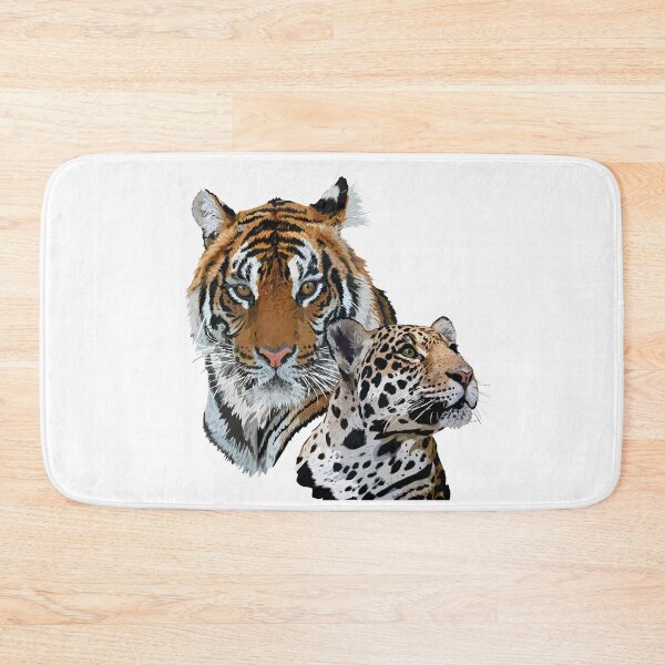 Item preview, Bengal tiger and jaguar designed and sold by obscurite.