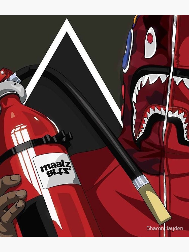 Bape Blood Shark Bag - BAPE Hoodie