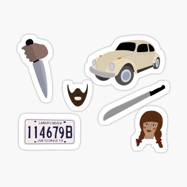 Horror sticker pack Sticker