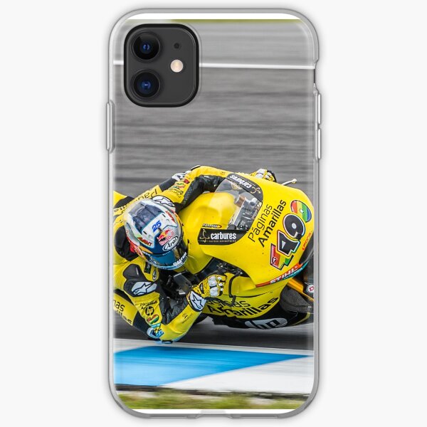 Maverick Vinales Champion Moto2 Racer iPhone Soft Case