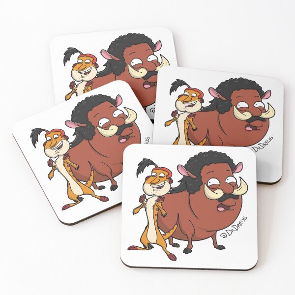 Item preview, Timon & Pumbaa X Cleveland & Quagmire designed and sold by Andre Gascoigne.