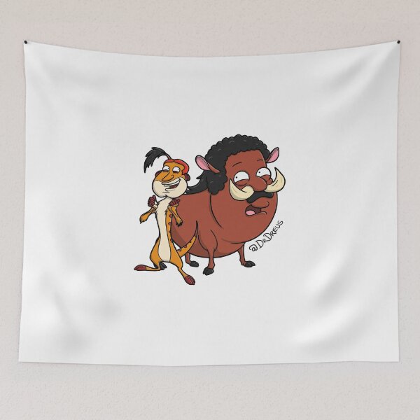 Item preview, Timon & Pumbaa X Cleveland & Quagmire designed and sold by Andre Gascoigne.