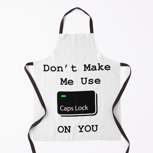 Item preview, Don't make me use caps lock on you designed and sold by Moedesigns.