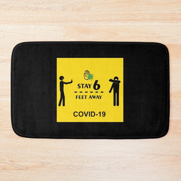 Item preview,  Covid-19 T-shirt | Corona Virus | Stay 6 feet away designed and sold by bhaktishendkar.
