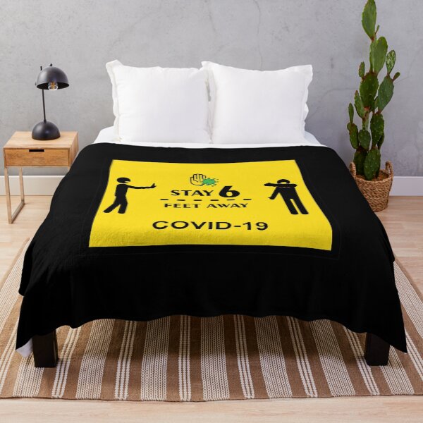 Item preview,  Covid-19 T-shirt | Corona Virus | Stay 6 feet away designed and sold by bhaktishendkar.