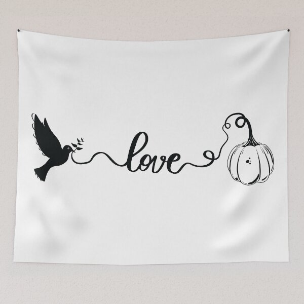 Item preview, Peace Love Pumpkin designed and sold by Beefytee.