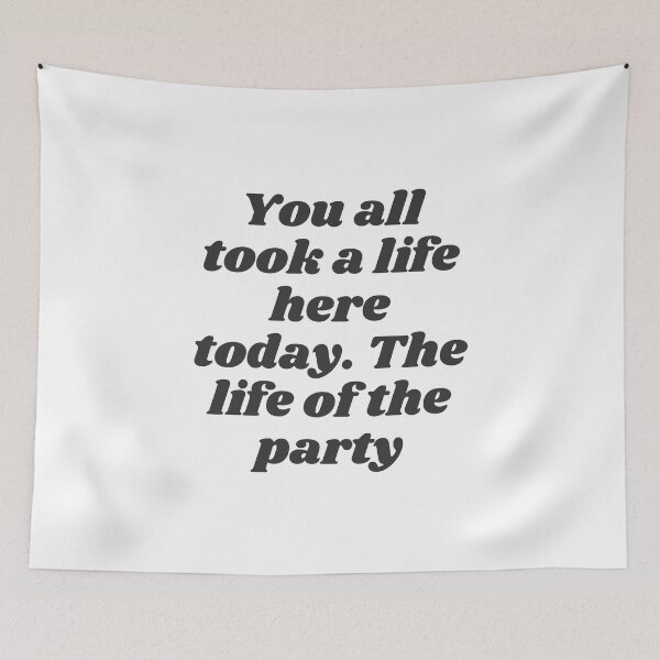 Item preview, Michael Scott-The office quote "The life of the party" designed and sold by Quoteeble.