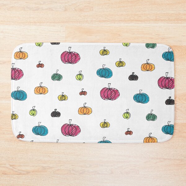 Item preview, Colorful hand-drawn Pumpkins Artwork For Fall designed and sold by HoHartndesign.