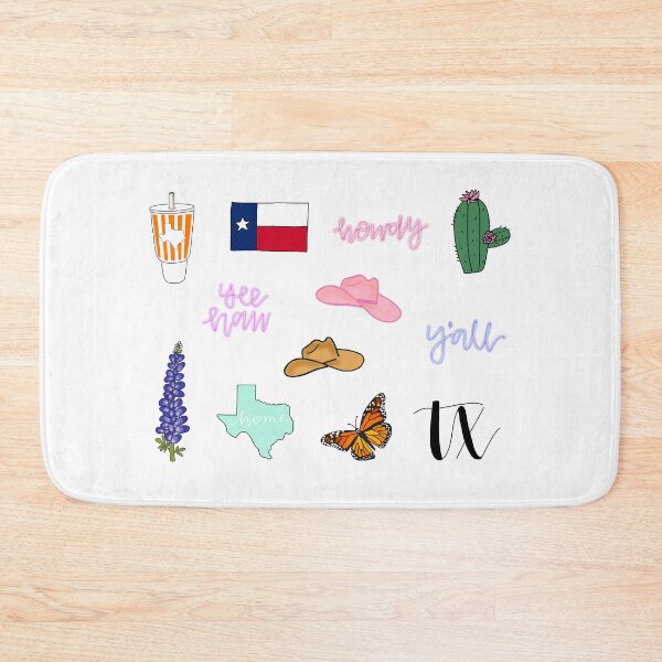 Item preview, Texas Theme Sticker Set Pack  designed and sold by Breanaaortizz.