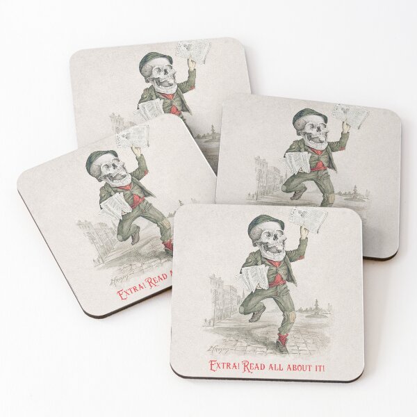 Item preview, Antikamnia, Funny Bones calendar: Extra read all about it, newspaper boy. designed and sold by ebrawne.