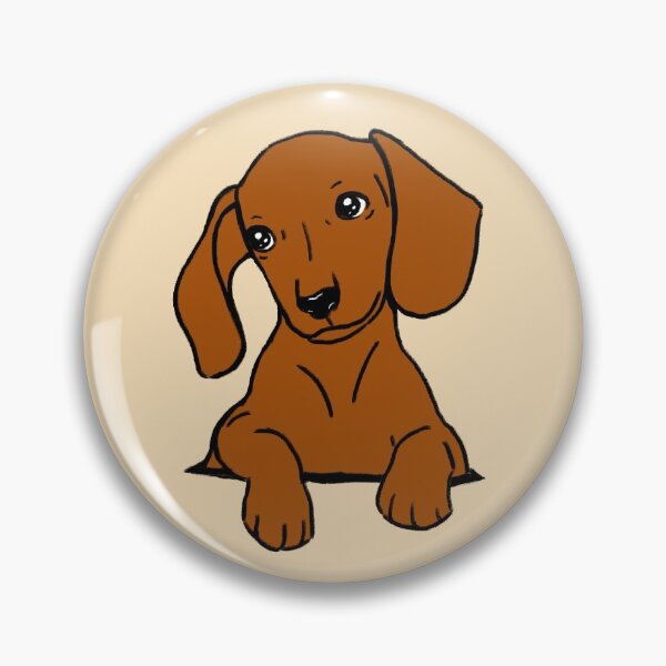Item preview,  Brown Dachshund Puppy in Your Pocket designed and sold by Reiyankhairina.