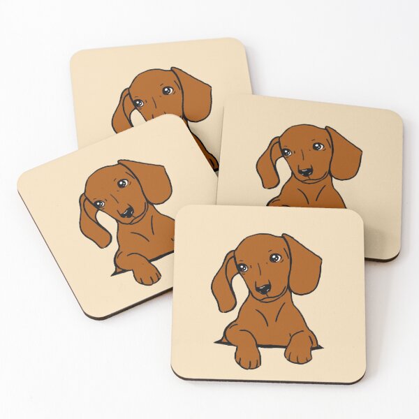 Item preview,  Brown Dachshund Puppy in Your Pocket designed and sold by Reiyankhairina.