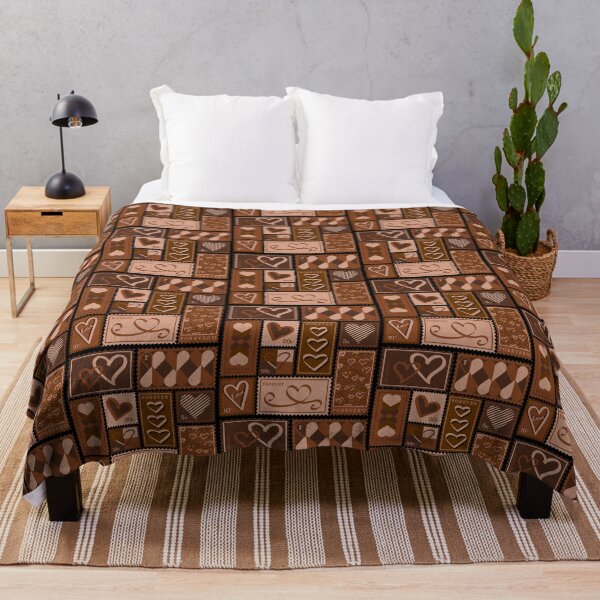 Item preview, Love Postage in Brown designed and sold by PeachPaisleyPro.