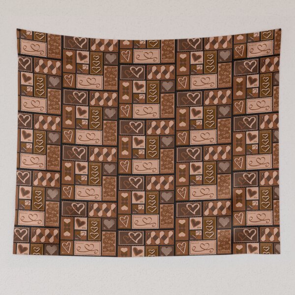 Item preview, Love Postage in Brown designed and sold by PeachPaisleyPro.