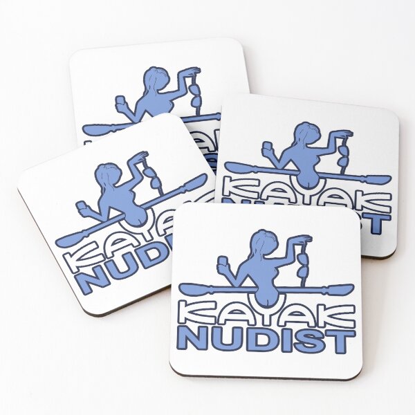 Item preview, Kayak Nudist; designed and sold by StickerApe.