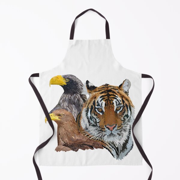 Item preview, Bengal tiger and eagles designed and sold by obscurite.
