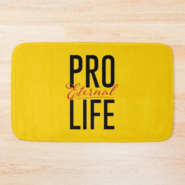 Item preview, Pro Eternal Life (Black-Red) designed and sold by domusfidei.