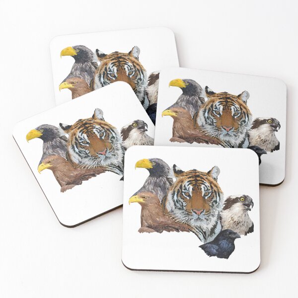 Item preview, Bengal tiger and birds designed and sold by obscurite.